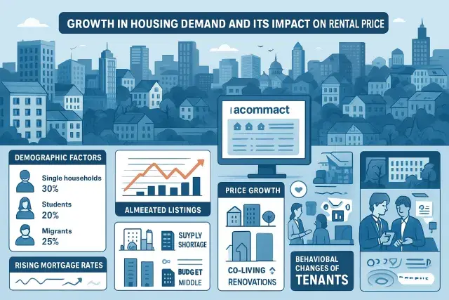 Rising Housing Demand and Its Impact on Rental Prices and Property Management in the Accommodation Market